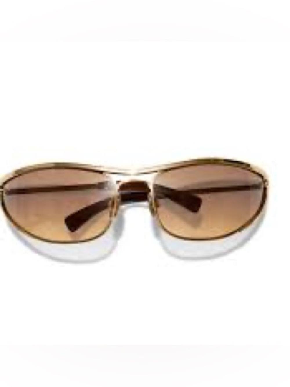 Lanvin Gold and Brown Men's Sunglasses